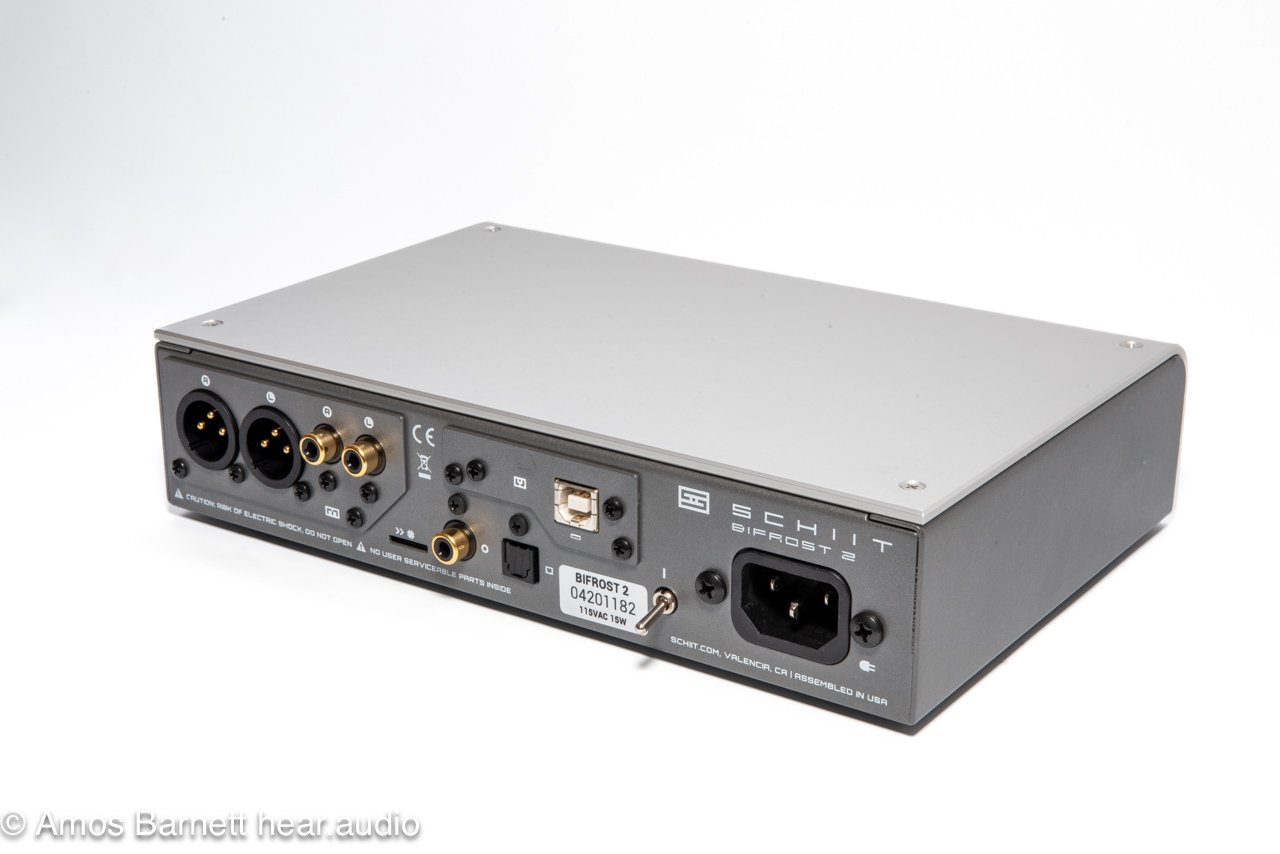 Schiit Audio Bifrost 2/64 rear